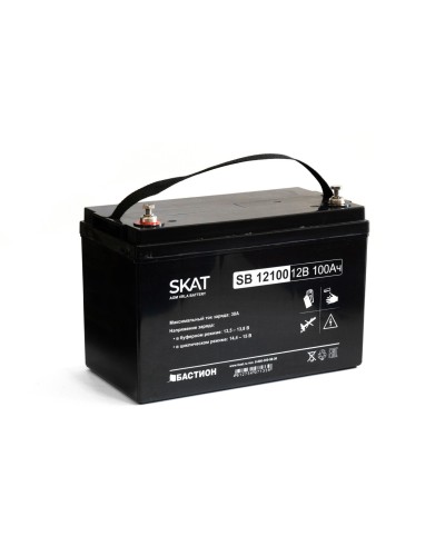 SKAT SB 12100 (2542). Аккумулятор герметичный свинцово-кислотный. Бастион в Армавире