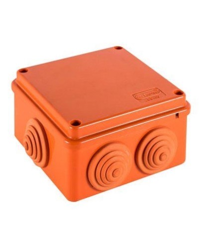 Коробка JBS100 100х100х55, 6 вых., 12P (1,5…4мм²) (43477HF): Коробка монтажная, огнестойкая, без галогена в Армавире
