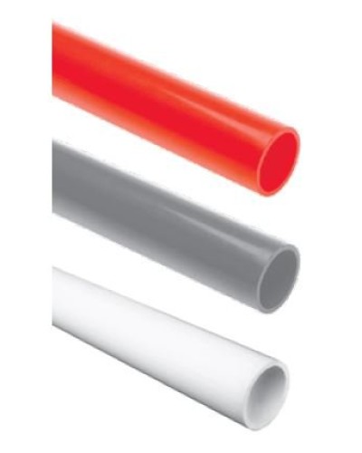 Ecoplast труба ПВХ гладкая, для аспирационной системы, D25, красная (33025-RD). Труба для аспирационной системы. Экопласт в Армавире