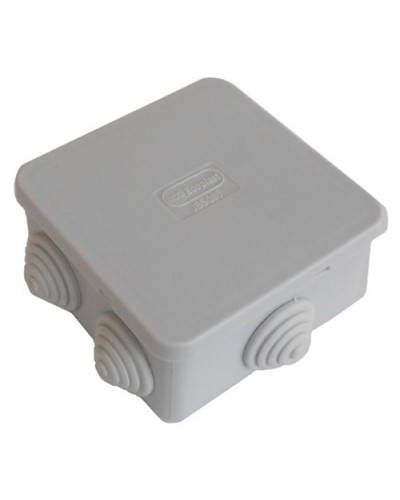 Коробка JBS080 85х85х50, 6 вых., IP44, белая (44066W-1). Коробка монтажная. Экопласт в Армавире