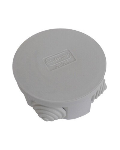 Коробка 3001 D70x36, 4 вых, IP55, серая (44001HF). Коробка монтажная. Экопласт в Армавире