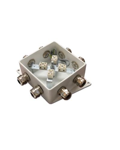 КМ-О (8к)-IP66-120х120, три ввода: Коробка монтажная огнестойкая в Армавире