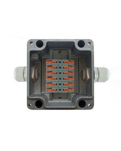 МКС Мороз, 2В, с клеммниками REXANT, IP66/IP68. Коробка коммутационная металлическая. Магнито-Контакт в Армавире
