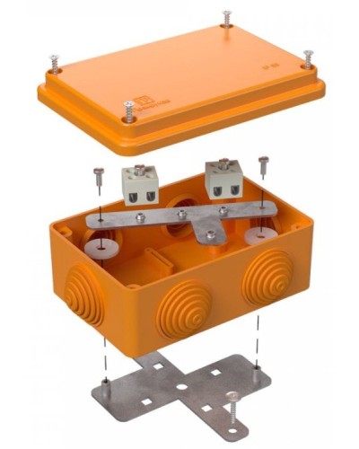 Коробка огнестойкая 120х80х50 (40-0340-FR1.5-4). Коробка огнестойкая для открытой установки. Промрукав в Армавире