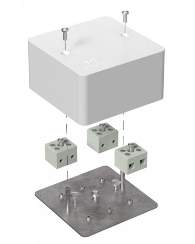 Коробка огнестойкая 103х103х45 (40-0470-FR2.5-6). Коробка огнестойкая для открытой установки. Промрукав в Армавире