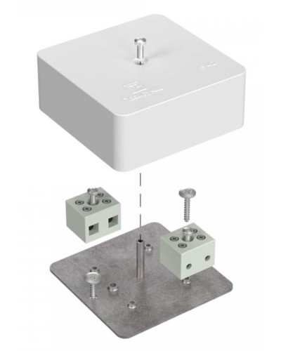 Коробка огнестойкая 75х75х30 (40-0450-FR1.5-4). Коробка огнестойкая для открытой установки. Промрукав в Армавире