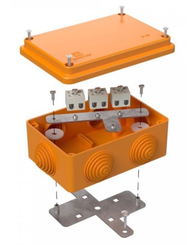 Коробка огнестойкая 120х80х50 (40-0340-FR2.5-6). Коробка огнестойкая для открытой установки. Промрукав в Армавире