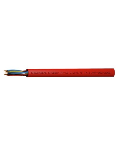КПСВВнг(А)-LS 3х2х1,5 (Спецкабель). Кабель симметричный для систем сигнализации и управления, групповой прокладки, с пониженным дымо- и газовыделением. Спецкабель в Армавире